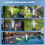 【50% zľava po obmedzenú dobu】Solárna fontána